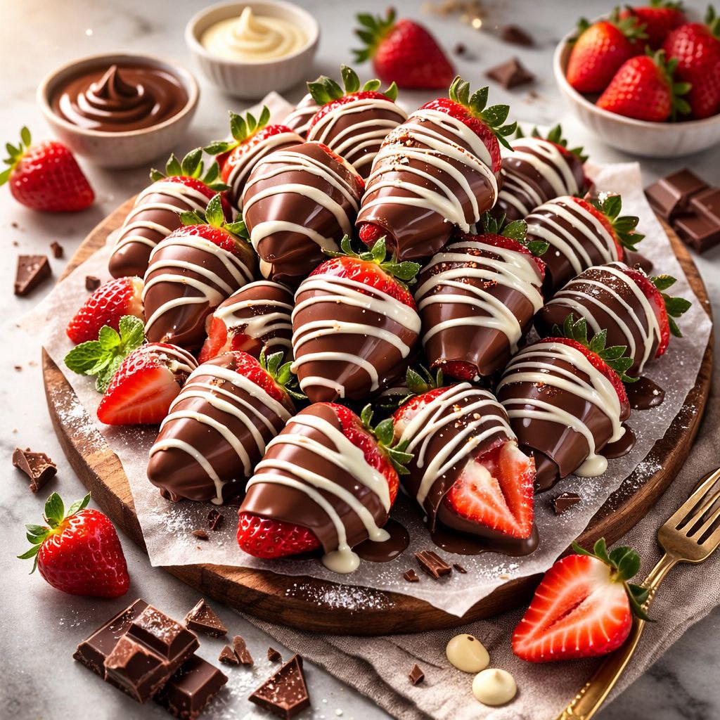 Chocolate-covered strawberries